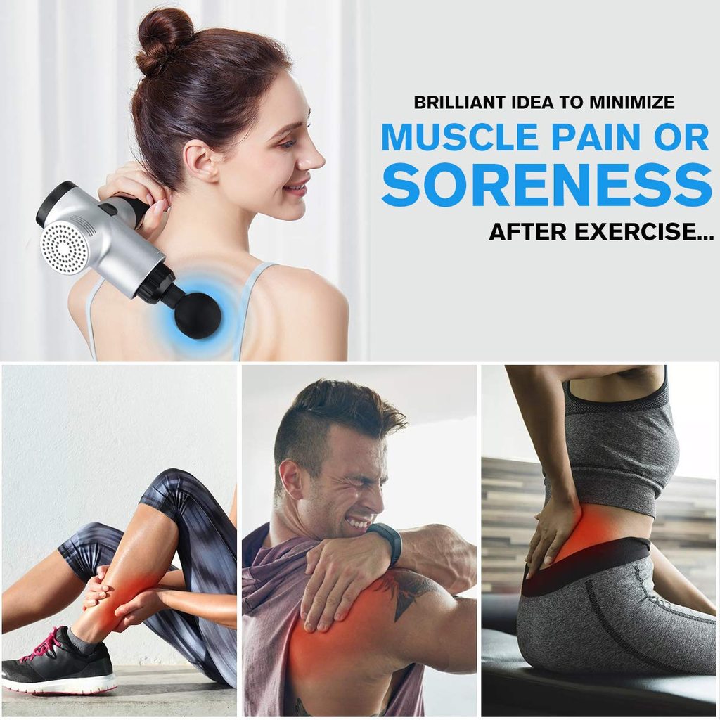 4-in-1 Muscle Massager - Pain Relief and Body Relaxation