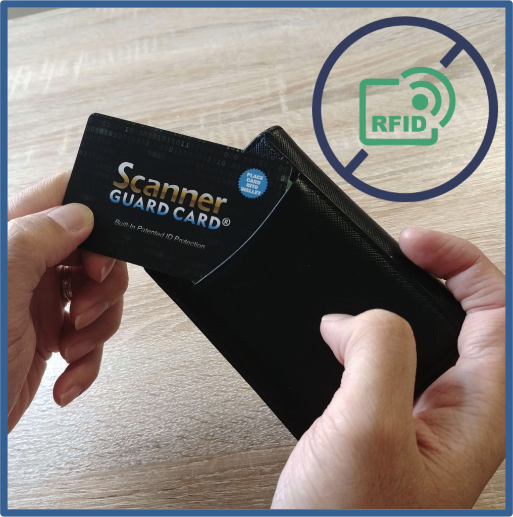 RFID Blocking Card - Protect your wallet from unauthorized scans